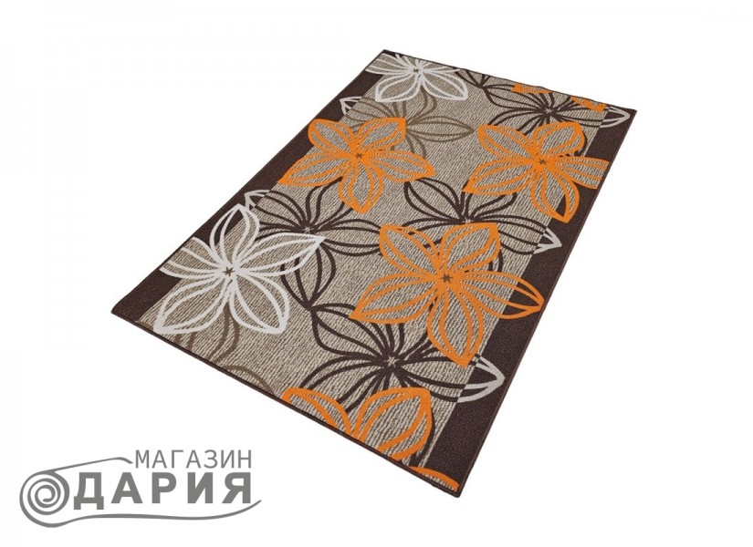 Мокетен килим ERIKA 8013 beige/orange P